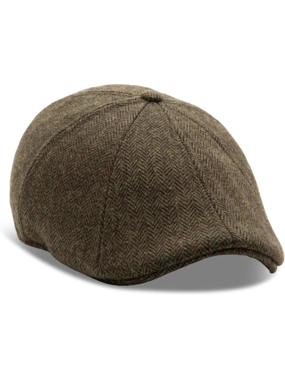 Insulated Peaky Hat, Wool-Poly Blend, Cozy Cedar Moss, Stylish Winter Accessory